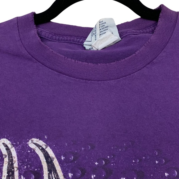 Minnesota Vikings T-Shirt 1998 NFL Heavy Patina Lee Sport Mens Medium MN Vintage - Picture 5 of 13